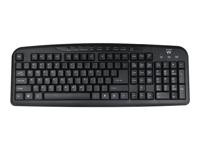 Ewent EW3131 toetsenbord USB AZERTY Belgisch Zwart - thumbnail