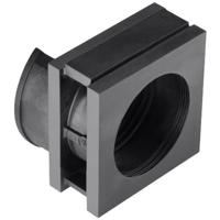 HellermannTyton VP-L_32-33_Ins-sgl-PL-BK Enkele doorvoertule Halogeenvrij TPE Zwart 1 stuk(s) - thumbnail