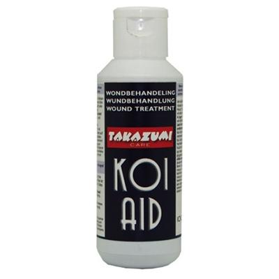 Takazumi Koi Aid 100ml - Antiseptisch en Anti-parasitair, Voor Externe Wonden en Infecties bij Koi