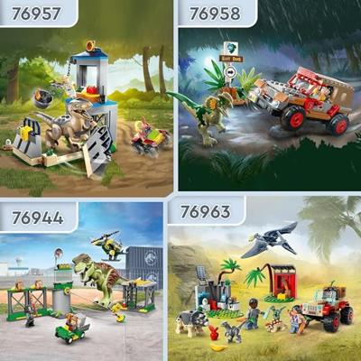 LEGO jurassic world 76963 reddingscentrum voor babydinosaurussen - thumbnail
