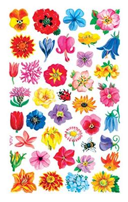 Avery AV-54304 Papieretiket Z-design Creative Pakje A 3 Vel Bloempjes