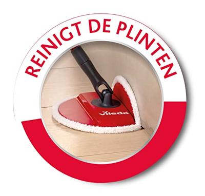 Mop with Bucket Vileda Spin & Clean Draaiend Polypropyleen