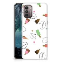 Nokia G21 | G11 | Siliconen Case | IJsjes - thumbnail