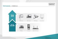 Digitus DN-95103-2 PoE-injector 1 GBit/s IEEE 802.3at (25.5 W), IEEE 802.3af (12.95 W) - thumbnail