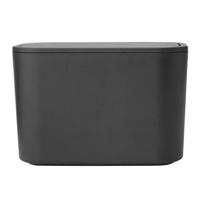 Brabantia mindset badkamer afvalbakje dark grey - thumbnail
