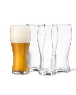 HEMA Bierglazen 400ml - 4 stuks
