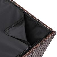 Polyrattan Kussenbox Bruin 318L - thumbnail