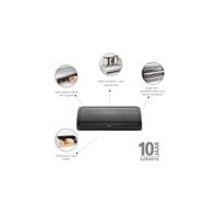 Brabantia Broodtrommel met Schuifdeksel Mat Zwart - thumbnail