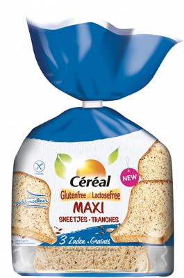Cereal Maxi 3 zadenbrood gluten- en lactosevrij 350 Gram