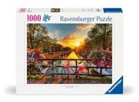Ravensburger legpuzzel fietsen in amsterdam, 1000st. - thumbnail