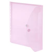 Foldersys geperforeerde showtas A4, rood - thumbnail