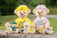 Pluche - GIPSY TOYS - Tour De France - BEER IN STIPPENTRUI 15 CM - thumbnail