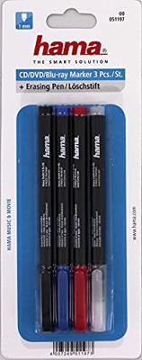 Hama CD/DVD Marker 4 Pak