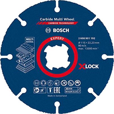 Bosch Accessories EXPERT Carbide Multi Wheel X-LOCK 2608901192 Doorslijpschijf recht 115 mm 1 stuk(s) Bosch Accessories EXPERT Carbide Multi Wheel X-LOCK 2608901192 Doorslijpschijf recht 115 mm 1 stuk(s)