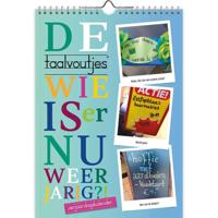 Taalvoutjes Verjaardagskalender A4 - thumbnail