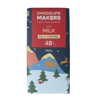 Kerstreep salty caramel bio 80 Gram - thumbnail