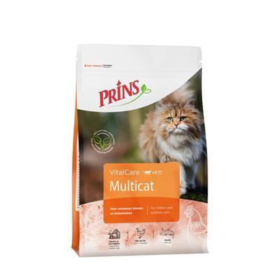 Prins VitalCare Multicat kattenvoer 4 kg
