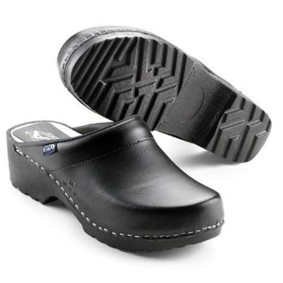 SIKA 148 Klomp Traditionel Open Hak PU Zwart - Maat 43 - 16.089.076.43