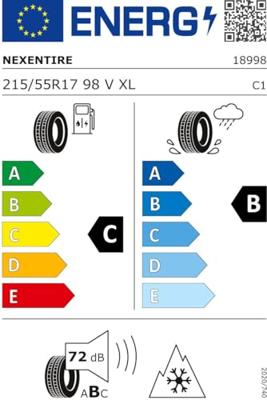 NEXEN TIRE vierseizoenenbanden "n&apos;blue 4season 2". tires gj 215/55r17 98v nexen nblue 4 season2 xl