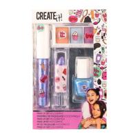 Create It! beauty make-up set holografisch, 4dlg. - thumbnail