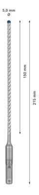 Hamerboor sds-plus 7X 5x150/215