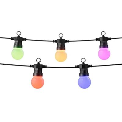 WOOX r5195 smart decoratieve slinger 9m rgb+cct, google assistant & amazon alexa, ip65