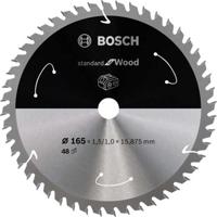 Bosch Accessories Bosch Power Tools 2608837683 Hardmetaal-cirkelzaagblad 165 x 15.875 mm Aantal tanden: 48 1 stuk(s) - thumbnail