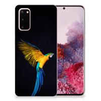 Samsung Galaxy S20 | TPU Hoesje | Papegaai - thumbnail