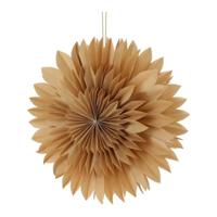 Papieren Decoratie Ster 50 cm Goud - thumbnail