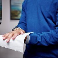 Tork handdoekrol enMotion, 2-laags, 715 vellen, voor dispenser 24,7 cm, pak van 6 rollen - thumbnail