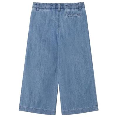 Kinderbroek 128 denimblauw