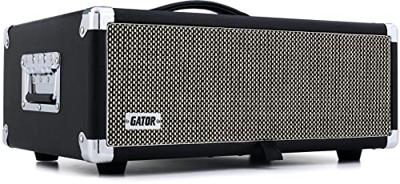 Gator Cases GR-RETRORACK-3BK Retro Rack Vintage Amp Vibe Rack Case 3U Black