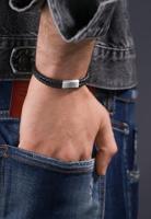 Police PEAGB0039602 Zwart Heren armband - thumbnail