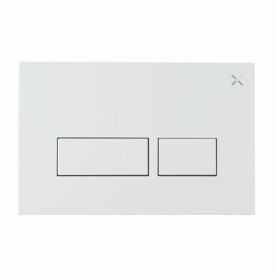 Crosswater MPRO bedieningsplaat - 23.6x15.2cm - mat wit PROFLUSHMW
