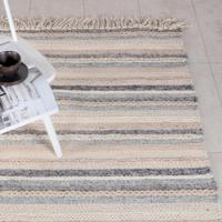 Nohr Vloerkleed 'Roxsana' Wol, 170 x 240cm, kleur Beige - thumbnail