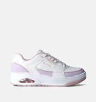 Skechers Uno Court - Courted Air 177710/WLVP Wit / Paars-40 maat 40 - thumbnail