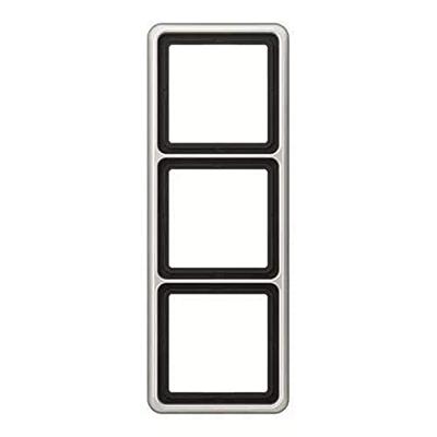 Jung CD583PT Afdekking Frame 3-voudig Platina 1 stuk(s)