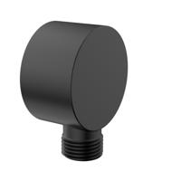 Doucheaansluiting Best Design Opbouw Reend Mat Zwart - thumbnail