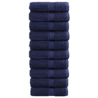 Gastendoekjes SOLUND 10 st 600 g/m 30x50 cm marineblauw - thumbnail