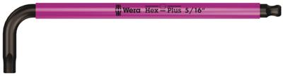 Wera 950 SPKL Stiftsleutel Multicolour, Inch Maten, 5/16 duim pink - 1 stuk(s) - 05022637001