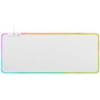 Deltaco GAM-079-W RGB Muismat Wit - thumbnail