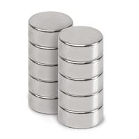 Magneet maul neodymium rond 12x5mm 4kg - thumbnail