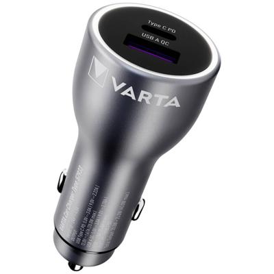 Varta Car Charger VARTA Car Charger Stroombelasting (max.): 3 A 12/24 V Varta Car Charger VARTA Car Charger Stroombelasting (max.): 3 A 12/24 V