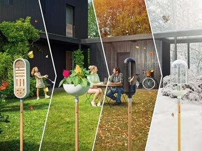 Gardena ClickUp! Steel FSC 100% E5 - Multifunctionele Tuinsteel met Quick-Click Systeem - thumbnail