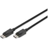 Digitus AK-340106-020-S DisplayPort-kabel DisplayPort Aansluitkabel DisplayPort-stekker, DisplayPort-stekker 2.00 m Zwart 8K UHD, Vergulde steekcontacten - thumbnail