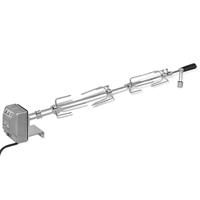 VidaXL Bbq draaispit met motor staal 1000 mm - thumbnail