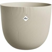 Bloempot - ELHO - Sereh Rond 30 - Beige - L 30 x B 29,5 x H 25 cm - 100% gerecycled - thumbnail