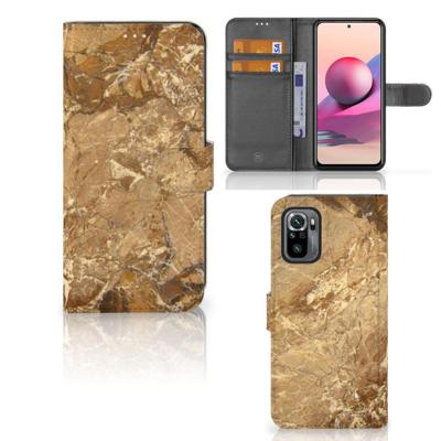 Xiaomi Redmi Note 10S | 10 4G | Poco M5s | Bookcase | Marmer Creme