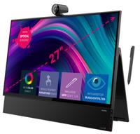 NewLine Flex 68,6 cm (27 inch) 3840 x 2160 pixels, pc-touchscreen, All-in-One, zwart - thumbnail