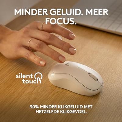 Logitech M240 muis wit